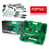 ხელსაწყოების ნაკრები Toptul Professional Grade, Home Repairs, Maintenance Tool Set 30PCS